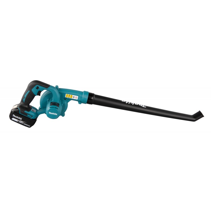 Ασύρματος Φυσητήρας Makita DUB186SFX1 LXT, 18V, 3Ah, 3.2 m³/min, με 2 ακροφύσια, μπαταρία και φορτιστής