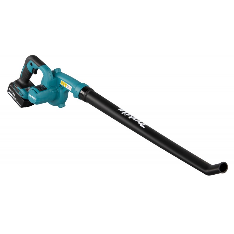 Ασύρματος Φυσητήρας Makita DUB186SFX1 LXT, 18V, 3Ah, 3.2 m³/min, με 2 ακροφύσια, μπαταρία και φορτιστής