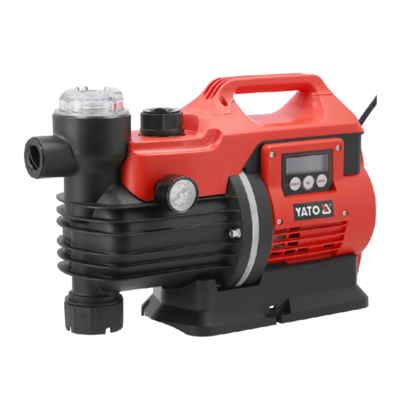 Υδροφορητική αντλία με φίλτρο YATO, 850 W, 3600 L/h, 3.8 bar, YT-85371