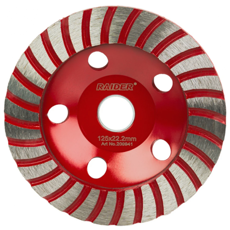 Διαμαντόδισκος Λείανσης Turbo 125x22.2mm, 20mm –  209941