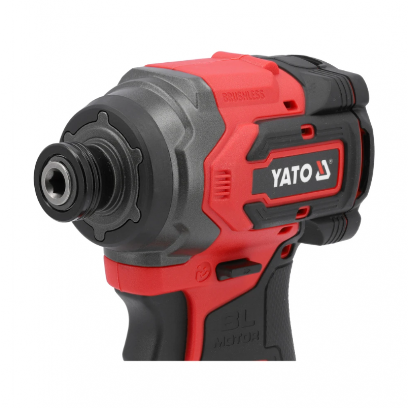 Επαναφορτιζόμενο Παλμικό Κατσαβίδι Brushless YATO YT-82799, 18V, 1/4", Χωρίς Μπαταρία