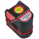 Πράσινο λέιζερ Raider RD-CLG01, 30 μ., 1/5 mm/m,  σταυροειδές ,με φορτιστή και βαλίτσα μεταφοράς
