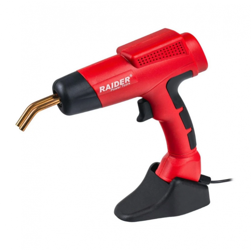 Πιστόλι Συγκόλλησης Πλαστικών Raider RD-HSPW03, 120 W, 700°C, με 200 Συνδετήρες, Αξεσουάρ και Βαλίτσα – 076208