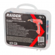 Πιστόλι Συγκόλλησης Πλαστικών Raider RD-HSPW03, 120 W, 700°C, με 200 Συνδετήρες, Αξεσουάρ και Βαλίτσα – 076208