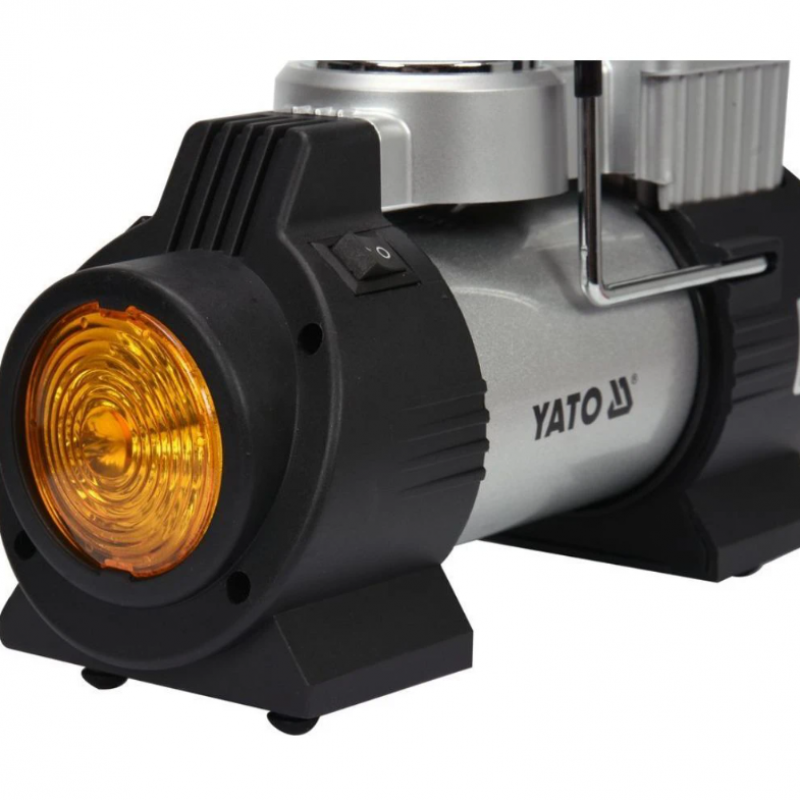 Αεροσυμπιεστής για ελαστικά με φως LED, YATO, YT-73460, 180 W