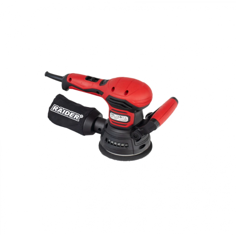 Ηλεκτρικό εκκεντρικό τριβείο Raider RD-RSA08, 400 W, 125 mm