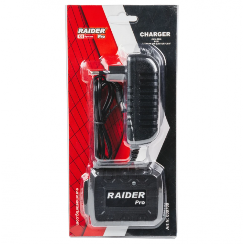 Φορτιστής για τη σειρά εργαλείων Raider RDP-R20 System – 039709