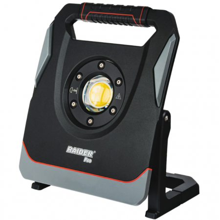 Επαναφορτιζόμενος Φακός Εργασίας Raider R20 RDP-ZAWL20 – 65W, 7000lm, AC/DC, Dimmer & USB,  039719