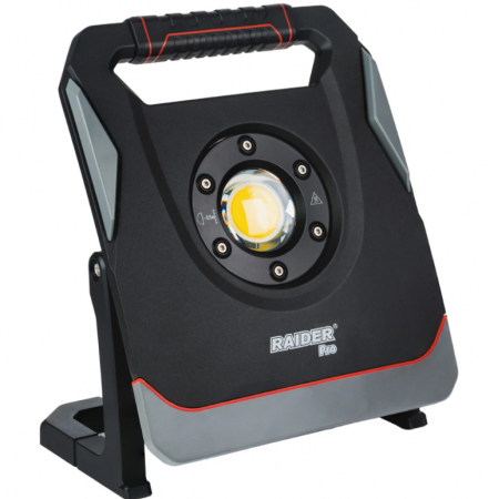 Επαναφορτιζόμενος Φακός Εργασίας Raider R20 RDP-ZAWL20 – 65W, 7000lm, AC/DC, Dimmer & USB,  039719