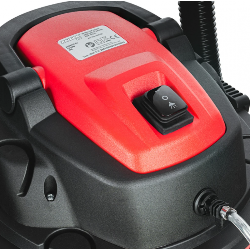 Ηλεκτρική σκούπα Raider Spray Wet & Dry RDP-WC33, 1600W, 20L –  090333