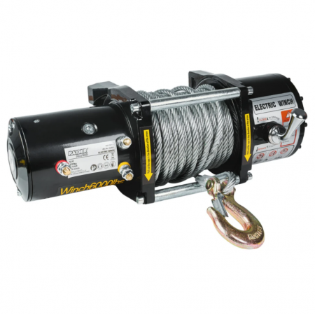 Ηλεκτρικός Γερανός Αυτοκινήτου Raider 12V, 2722 kg, 6000 lbs, 2.76 kW, Ø 7.2 mm, 24 m, 121611, RD-EW11  