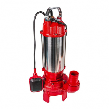 Υποβρύχια αντλία βρώμικου νερού Raider RD-NWP88 INOX, 2", 1100 W, 230 λτ/λεπτό, 15 μ, με λεπίδα