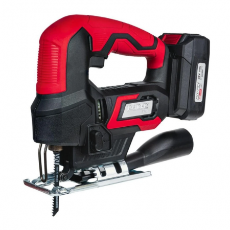 Επαναφορτιζόμενο Σέγα Raider Pro RDP-KJS20, Σειρά R20, 20V, 1x2Ah, 80mm