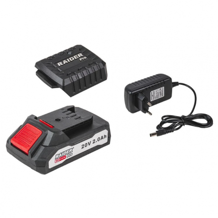 Σετ Μπαταρίας και Φορτιστή Raider RDP-R20 System, 20V, 2.0Ah – Κωδικός 032133
