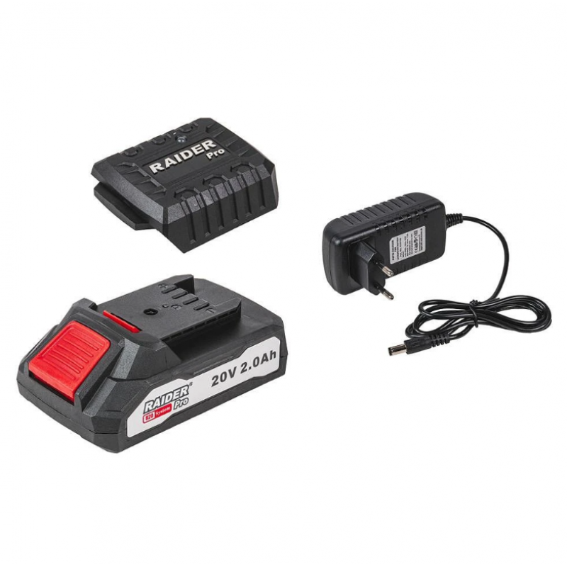Σετ Μπαταρίας και Φορτιστή Raider RDP-R20 System, 20V, 2.0Ah – Κωδικός 032133