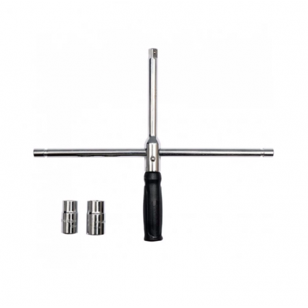Διπλωτός σταυρος  YATO YT-08035 με τσάντα – 1/2", 17, 19, 21, 23 mm