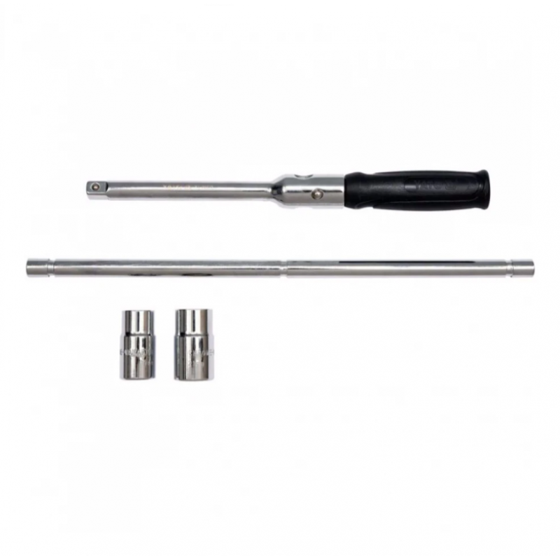 Διπλωτός σταυρος  YATO YT-08035 με τσάντα – 1/2", 17, 19, 21, 23 mm