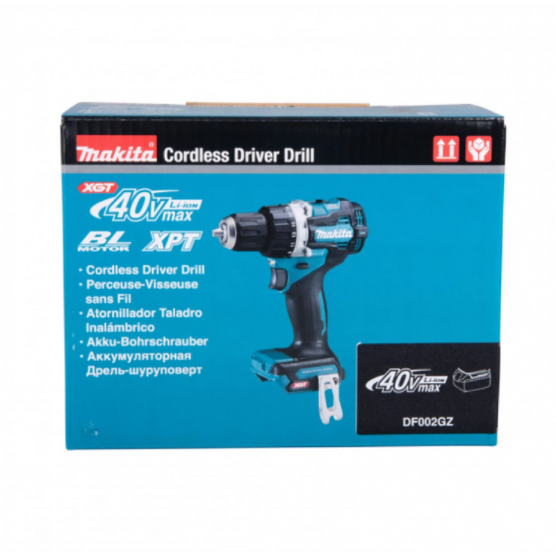 Επαγγελματικό Κατσαβίδι Μπαταρίας Makita DF002GZ – 40V, 64 Nm, XGT (Χωρίς Μπαταρία και Φορτιστή)