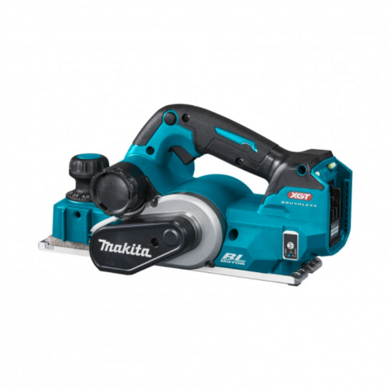 Επαγγελματική ασύρματη πλάνη Makita KP001GZ, XGT, 40 V, 82 mm, 0–4 mm, χωρίς μπαταρία και φορτιστή