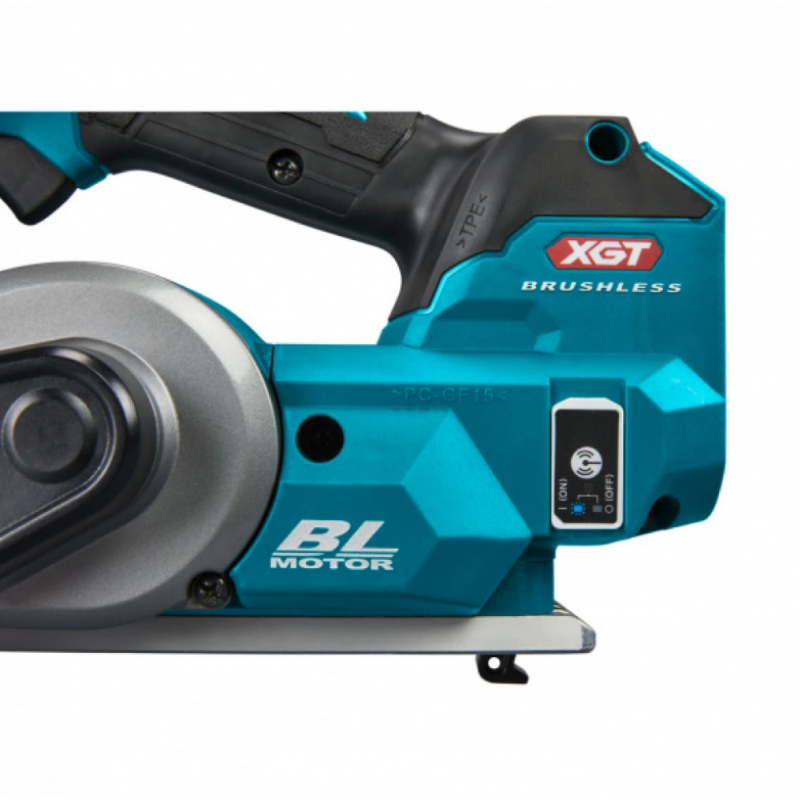 Επαγγελματική ασύρματη πλάνη Makita KP001GZ, XGT, 40 V, 82 mm, 0–4 mm, χωρίς μπαταρία και φορτιστή