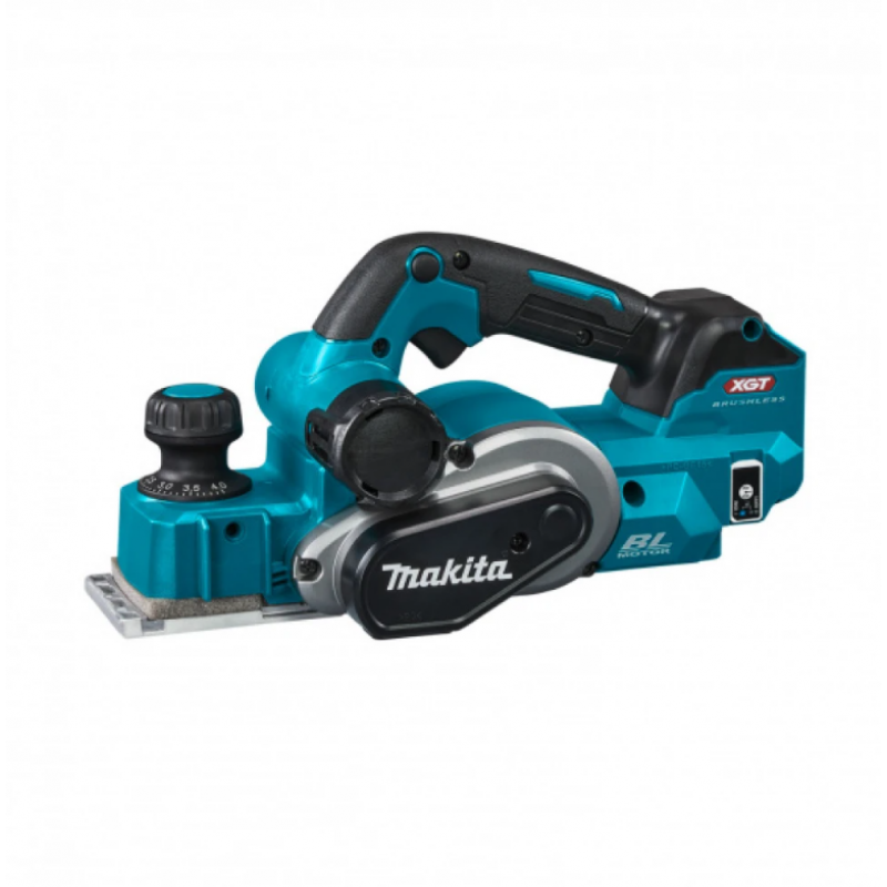 Επαγγελματική ασύρματη πλάνη Makita KP001GZ, XGT, 40 V, 82 mm, 0–4 mm, χωρίς μπαταρία και φορτιστή