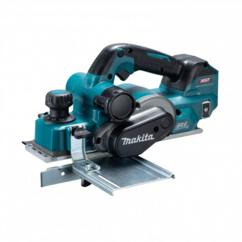Επαγγελματική ασύρματη πλάνη Makita KP001GZ, XGT, 40 V, 82 mm, 0–4 mm, χωρίς μπαταρία και φορτιστή