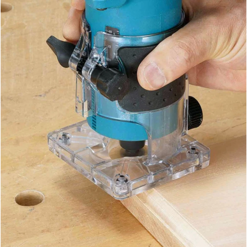 Makita DRT52Z – Ασύρματο φρεζάκι παλμού 18V LXT, 6 mm (χωρίς μπαταρία και φορτιστή)