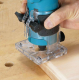 Makita DRT52Z – Ασύρματο φρεζάκι παλμού 18V LXT, 6 mm (χωρίς μπαταρία και φορτιστή)