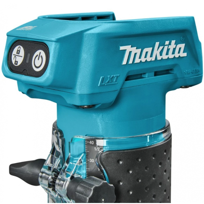 Makita DRT52Z – Ασύρματο φρεζάκι παλμού 18V LXT, 6 mm (χωρίς μπαταρία και φορτιστή)