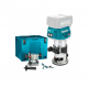 Makita RT001GZ18 – Επαγγελματικό επαναφορτιζόμενο παλμικό φρεζάκι 40V XGT, 6-8 mm, με βαλίτσα (χωρίς μπαταρία και φορτιστή)