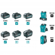 Επαγγελματικό πολυεργαλείο μπαταρίας Makita TM001GZ XGT 40V – STARLOCK MAX, Χωρίς μπαταρία και φορτιστή