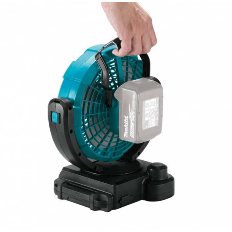 Ασύρματος ανεμιστήρας Makita DCF102Z, 18 V, 4.6 m³/λεπτό, 18 εκ., χωρίς μπαταρία και φορτιστή