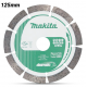 Διαμαντόδισκος MAKITA DIAMAK D-80086, 125x22.23 χλστ.