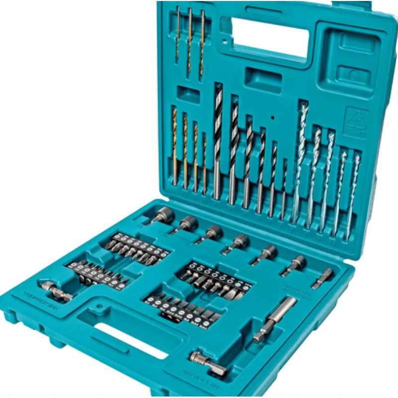 Σετ τρυπάνια και μύτες Makita E-11829, 60 τεμάχια