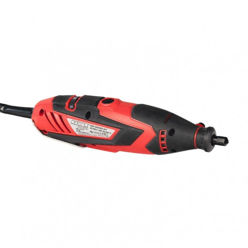 Ηλεκτρικό Τριβείο Raider RD-MG11, 135W, τσοκ 3.2 χιλ., με βαλίτσα, 044111