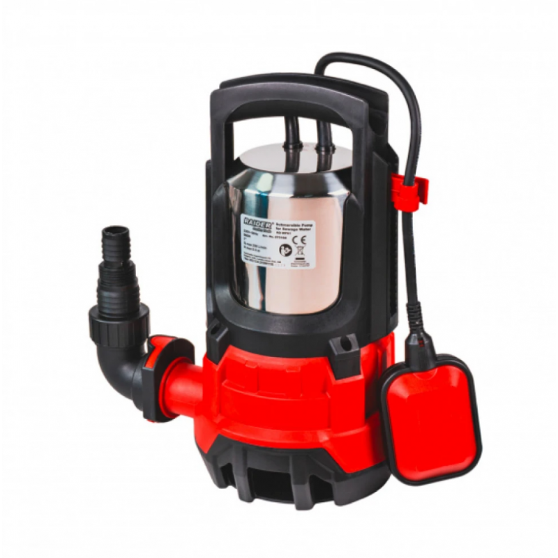 Υποβρύχια Αντλία Βρόμικου Νερού Raider RD-WP61 INOX, 1", 900W, 250 λτ/λεπτό, 8.5μ