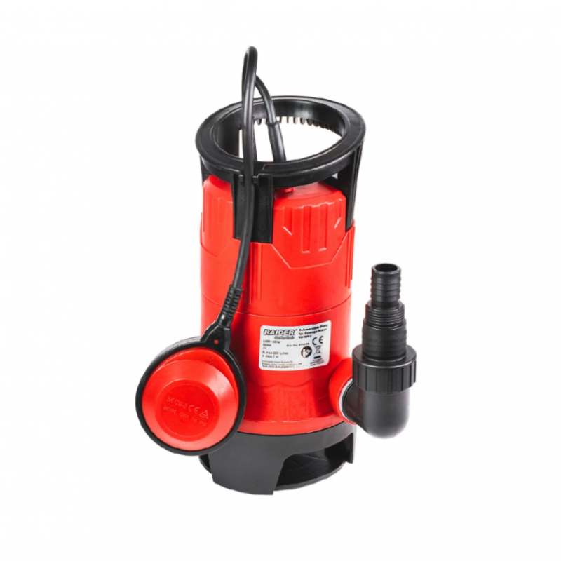 Υποβρύχια Αντλία Νερού Raider RD-WP63, 1", 550W, 208 λτ/λεπτό, 7μ