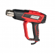 Πιστόλι θερμού αέρα Raider RD-HG28, 2000 W, 2 επίπεδα, LCD, 5 ακροφύσια, βαλιτσάκι, 074316       