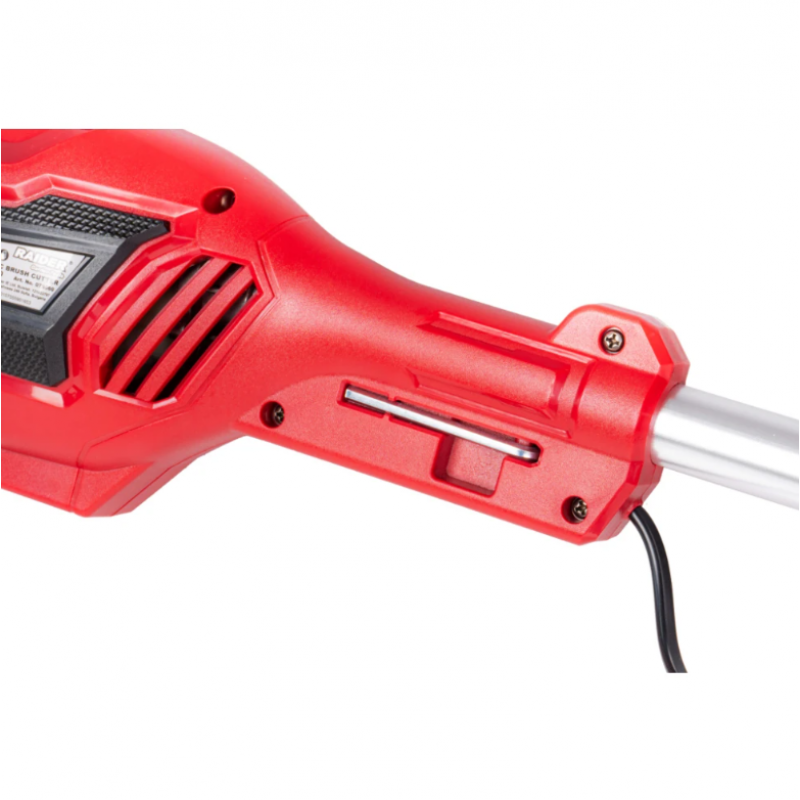 Ηλεκτρικό χορτοκοπτικό Raider RD-EBC10, 1.4 kW, 255/420 χλστ., με μεσινέζα και δίσκο, αναδιπλούμενο, 075560