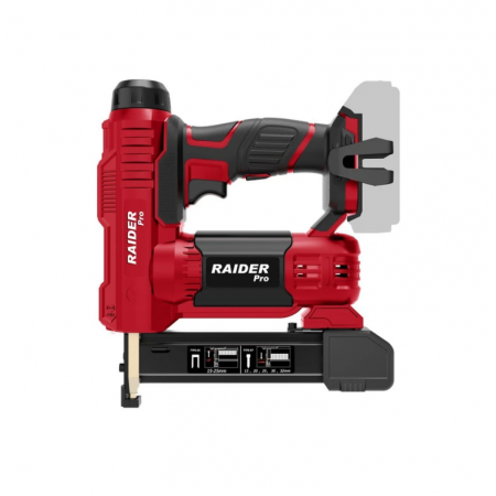 Ασύρματо συνδυασμένо καρφωτικό Raider RDP-YST20 Solo, R20, 20 V, Τύπος 55, Τύπος 47, χωρίς μπαταρία και φορτιστή, 030185