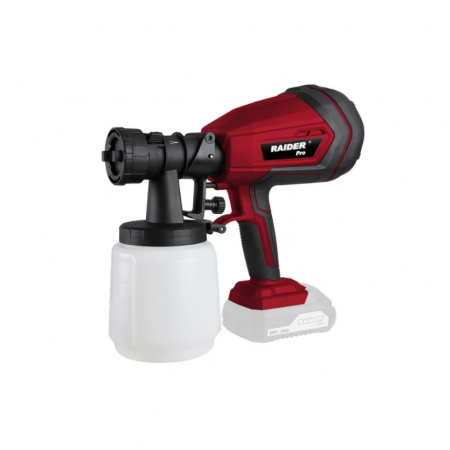 Ασύρματο πιστόλι βαφής RAIDER R20 RDP-CSGC20 Solo, 1 λίτρο, 1.5-2.5 χιλ., 074203