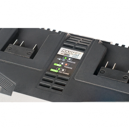 Διπλός Γρήγορος Φορτιστής RAIDER για Σύστημα RDP-R20, 4A, 21.5V
