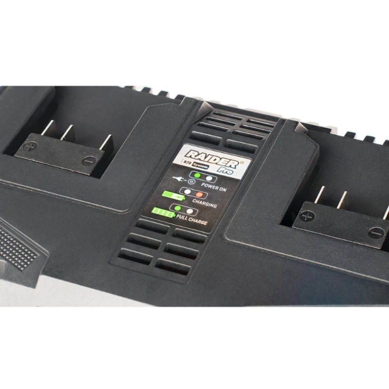 Διπλός Γρήγορος Φορτιστής RAIDER για Σύστημα RDP-R20, 4A, 21.5V