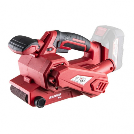 Ασύρματος τριβέας λωρίδας Raider RDP-SBS20 Solo, R20, 20 V, 76x457 mm, χωρίς μπαταρία και φορτιστή, 043202