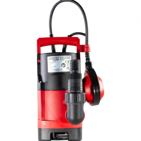 Βυθιζόμενη αντλία για βρόμικο νερό Raider RD-WP46, 400 W, 1" 125 L/λεπτό, 5 μ