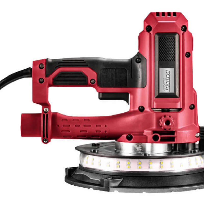 Τριβείο τοίχων και οροφών Raider RD-DS09, 950 W, 180 mm, με αξεσουάρ και βαλίτσα