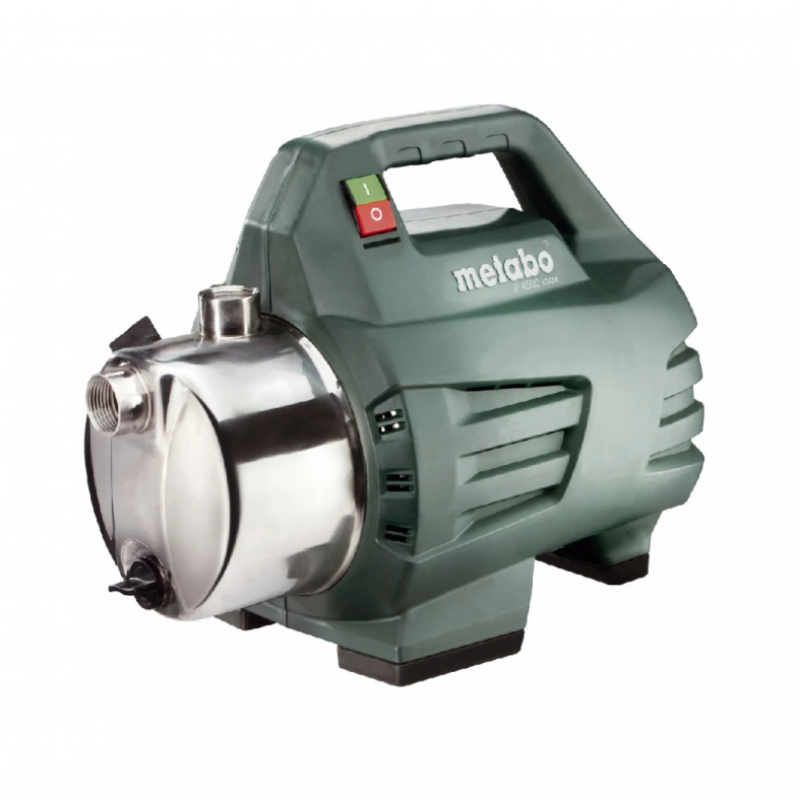 Κηπουρική αντλία Metabo P 4500 INOX 1", 1300 W, 75 λ/λ, 4500 λ/ω, 48 μ, 600965000