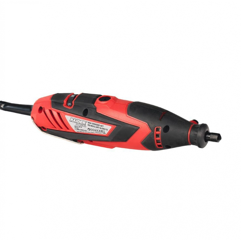 Ηλεκτρικό πολυεργαλείο λείανσης RAIDER RD-MG12, 135W, τσοκ 3.2 mm, με 40 εξαρτήματα, 044112