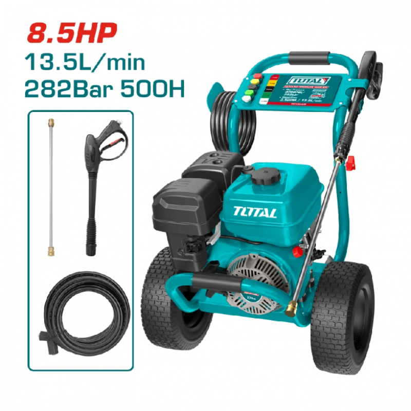 Πλυστικό Μηχάνημα  Βενζίνης TOTAL INDUSTRIAL, 8.5 HP, 282 bar, 810 L/h, TL IND TGT250306