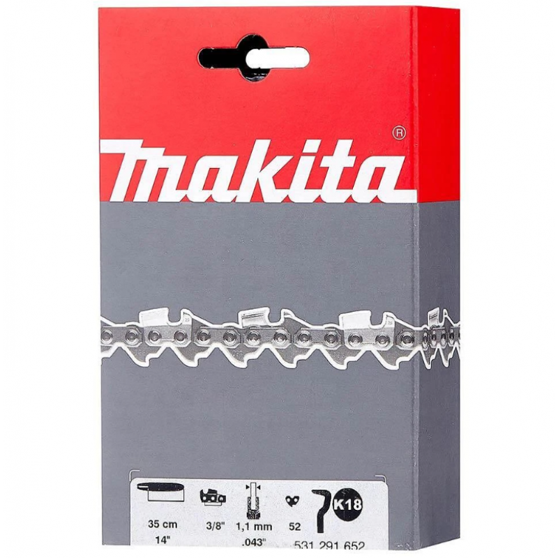 Αλυσίδα αλυσοπρίονου Makita 191H02-6, 14"/35 εκ., 3/8", 1,1 χιλ., 52 κρίκοι